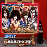 Kiss Canvas Art by Chris Tutty - End of The Road Rock Band Legends